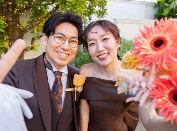 音楽と趣味が彩る、おふたりらしい結婚式の挙式実例画像
