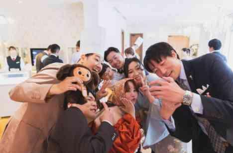 まるでテーマパーク 前代未聞!!おもしろ結婚式!?の演出画像