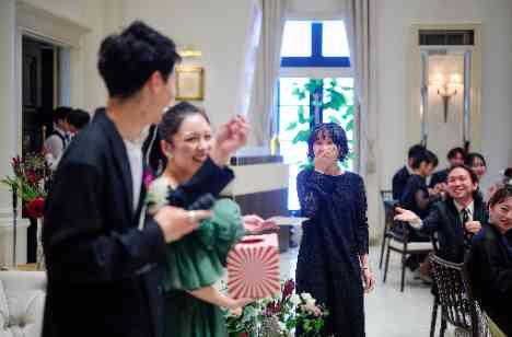 笑顔と感動が弾ける特別な貸切ウエディングの披露宴画像