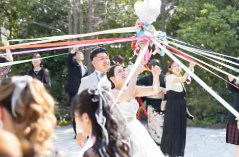 最高の結婚式になることを祈ってます♡♡の挙式画像