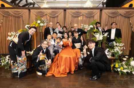 最高の結婚式になることを祈ってます♡♡の演出画像
