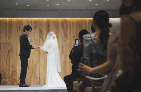 ヴィンテージな手作り空間で叶えるこだわり尽くし婚の挙式画像