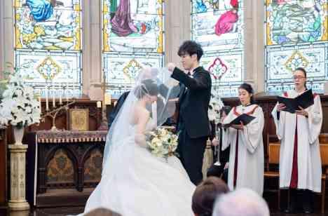 【70名】大聖堂で叶えるクリスマス婚｜パラディアンの挙式画像