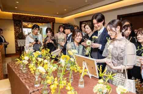 お二人のアイディアがたくさん詰まったWEDDINGの準備・打ち合わせ画像