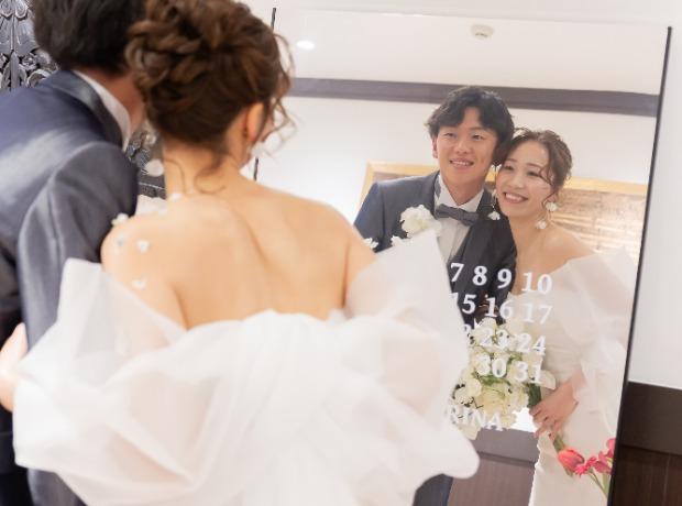楽しく、みんなの想い出に残る結婚式☆の挙式実例画像