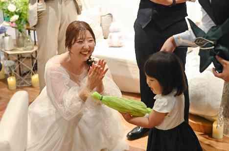 大好きなロケーションとジブリウエディングの披露宴画像