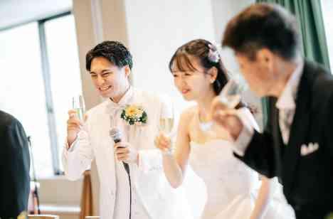「ありがとう」を届けたあたたかい家族婚の披露宴画像
