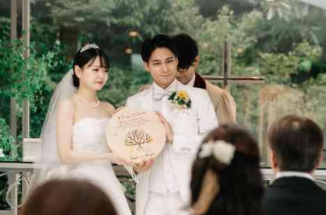 「ありがとう」を届けたあたたかい家族婚の演出画像