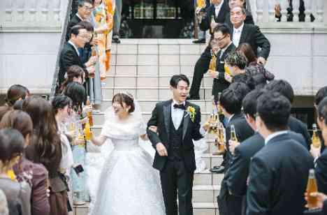 【歌】と【曲】が起こしたお二人らしい結婚式♪の演出画像