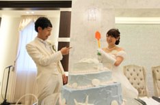 海と自然のテーマパークWeddingの演出画像