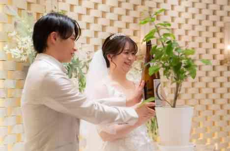 好きを詰め込んだWEEKDAY WEDDINGの挙式画像