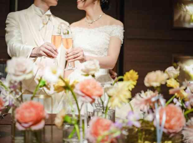 ふたりが最上級にかわいい！ポップな結婚式の挙式実例画像
