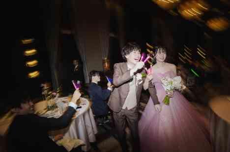 ふたりが最上級にかわいい！ポップな結婚式の演出画像