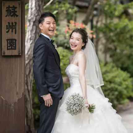 The Garden Place Soshuen 蘇州園 の結婚式挙式実例 結婚式場探しはハナユメ