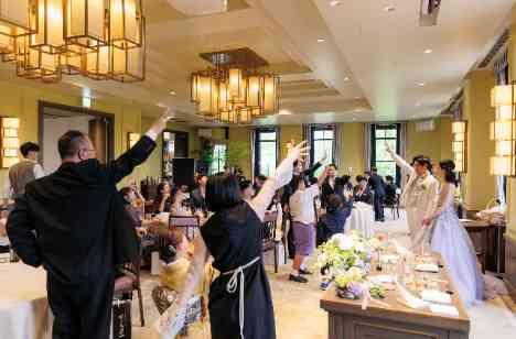 こだわりの世界観と演出でゲストを魅了した一日の演出画像