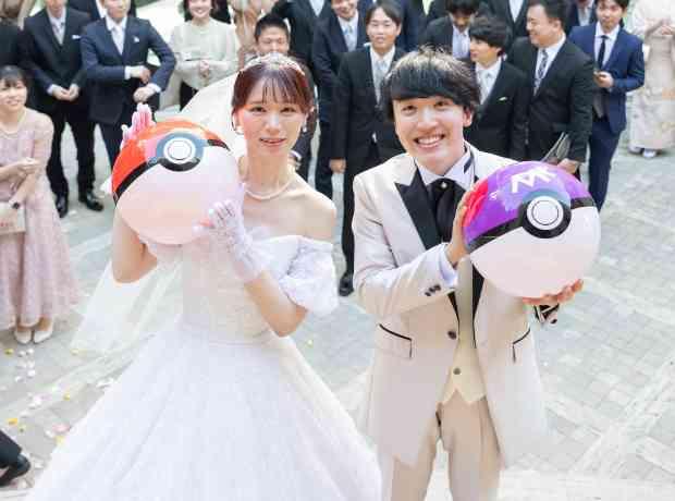 大好きなポケモンと歩んだ感動と笑顔の1日の挙式実例画像
