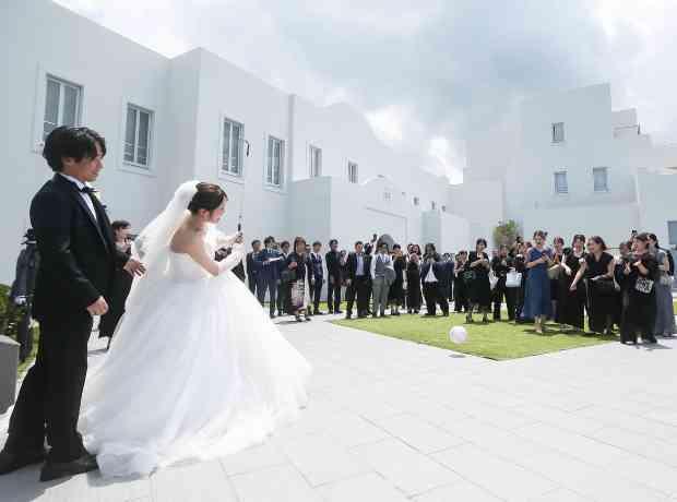 おふたりらしさを楽しんだWeddingの挙式実例画像