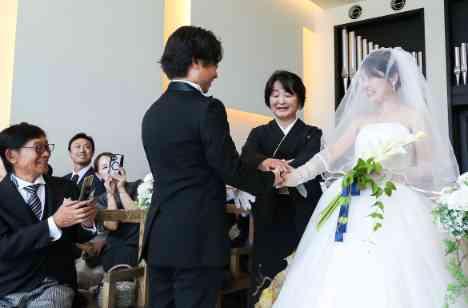 おふたりらしさを楽しんだWeddingの挙式画像