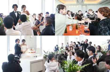 おふたりらしさを楽しんだWeddingの披露宴画像
