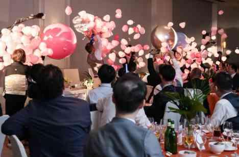 おふたりらしさを楽しんだWeddingの演出画像