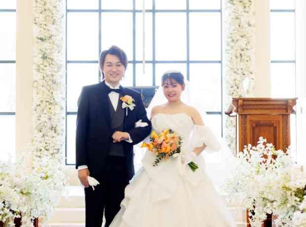 おふたりの好きなものいっぱいウエディングの挙式実例画像