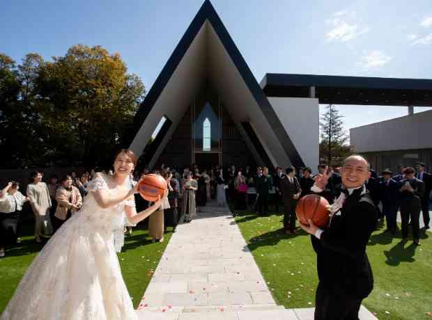 3月15日にｻｲｺｰな2人が結婚式を挙げます！の挙式実例画像