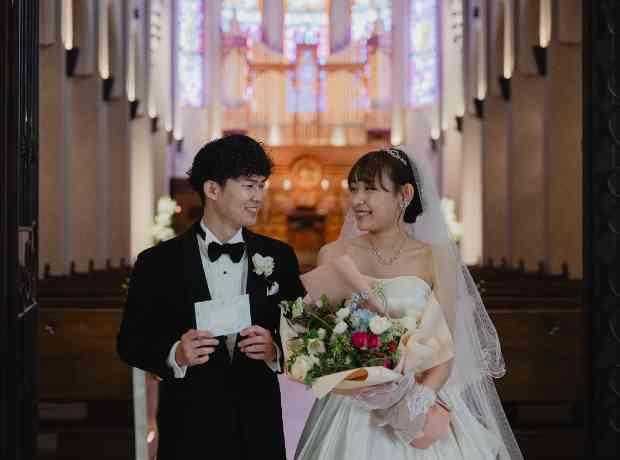おふたりのたいせつな想いを伝える1日にの挙式実例画像