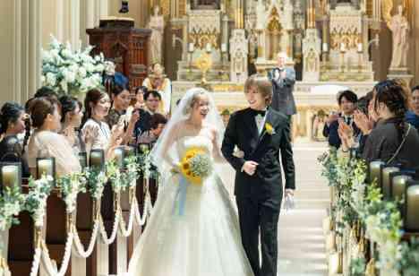 私たちの好きで溢れたWEDDING LIVEの挙式画像
