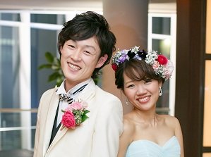 手作り溢れる　こだわりいっぱいのウェディングの挙式実例画像