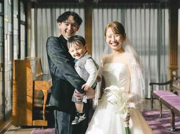かけがえのない感謝を胸にお子様と叶えるウエディングの挙式実例画像