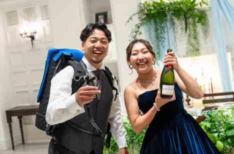 おふたりらしさ溢れるリゾートウェディングの演出画像