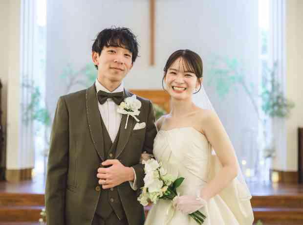 家族への想いと遊び心が彩るウエディングの挙式実例画像