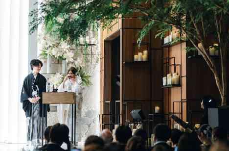 こだわり抜いたパーソナルWeddingの挙式画像