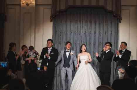 世界一【笑顔】が素敵な二人が創る結婚式の披露宴画像