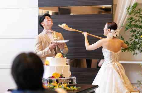 結婚式はみんなが楽しく笑って過ごせる時間の披露宴画像