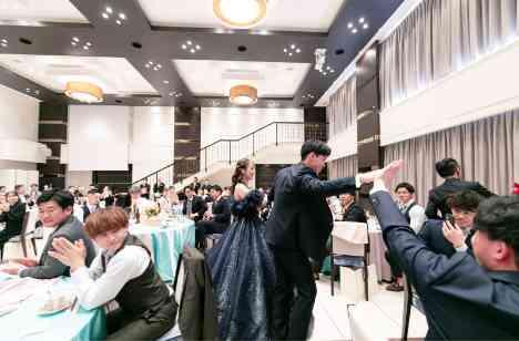 結婚式はみんなが楽しく笑って過ごせる時間の演出画像