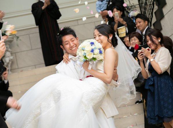 お二人の希望が沢山詰まった結婚式！！の挙式実例画像