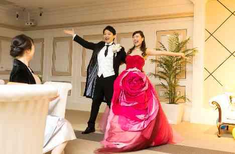 DISNEY ♡ WEDDINGの披露宴画像