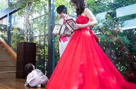 Happy Wedding&1stBirthdayの演出画像