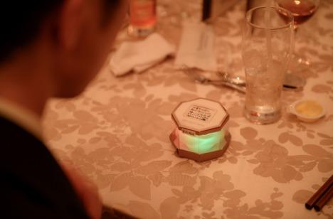 印象的な華やかWeddingの演出画像