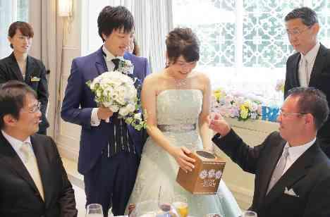 爽やかな夏に幸せなひと時Summer Weddigの披露宴画像