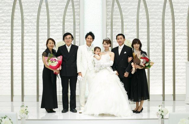 親御様に感謝の気持ちをお伝えしたWedding❤の挙式画像