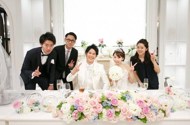 親御様に感謝の気持ちをお伝えしたWedding❤の披露宴画像