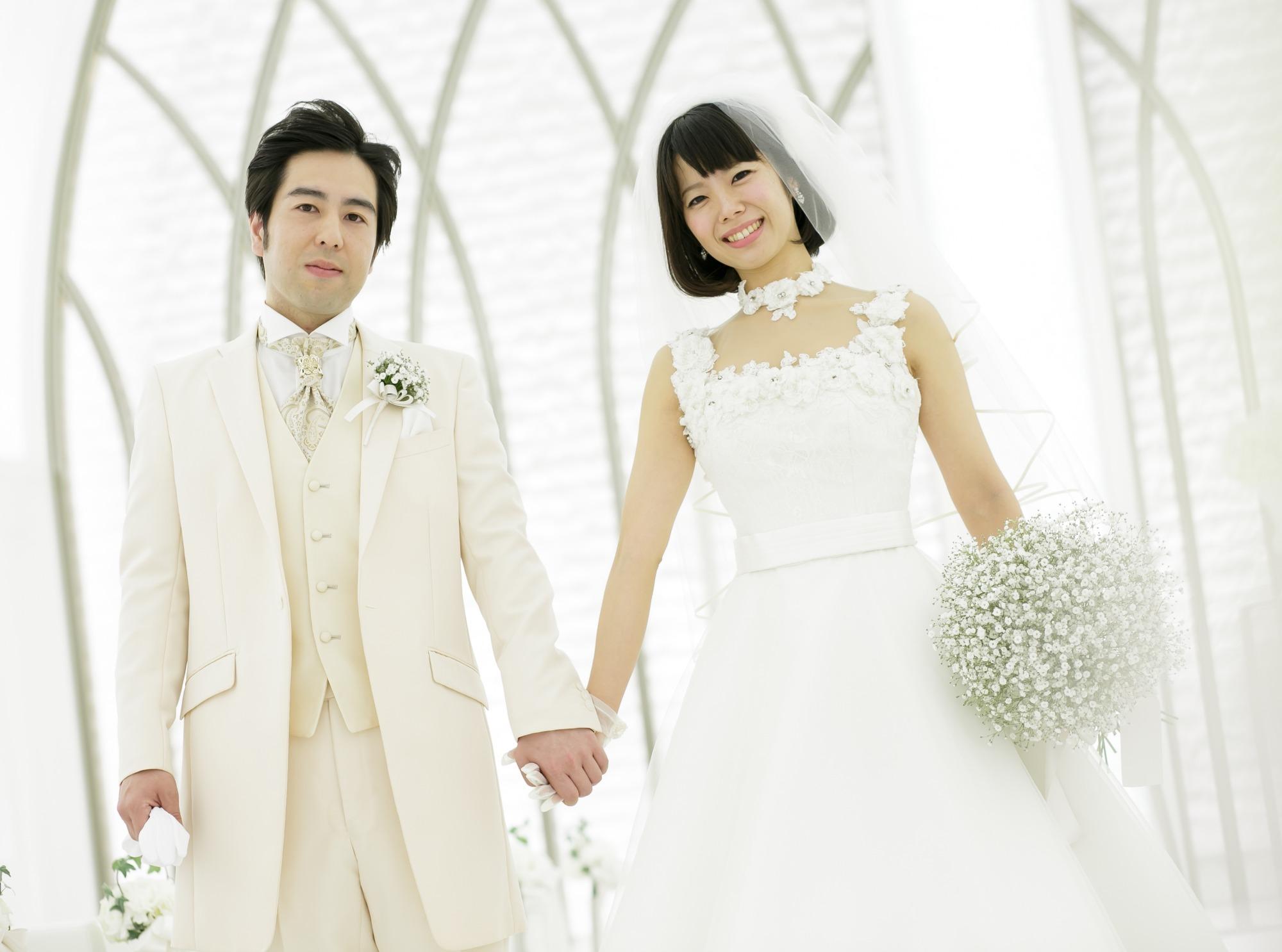 Happyで溢れる♡BirthdayWeddingの挙式実例画像
