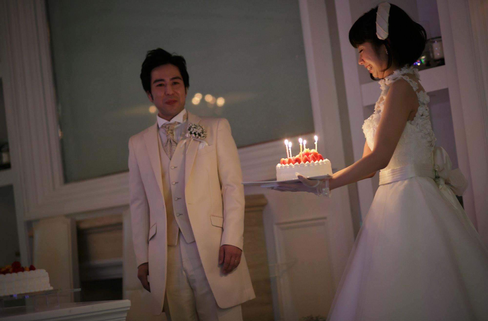 Happyで溢れる♡BirthdayWeddingの披露宴画像