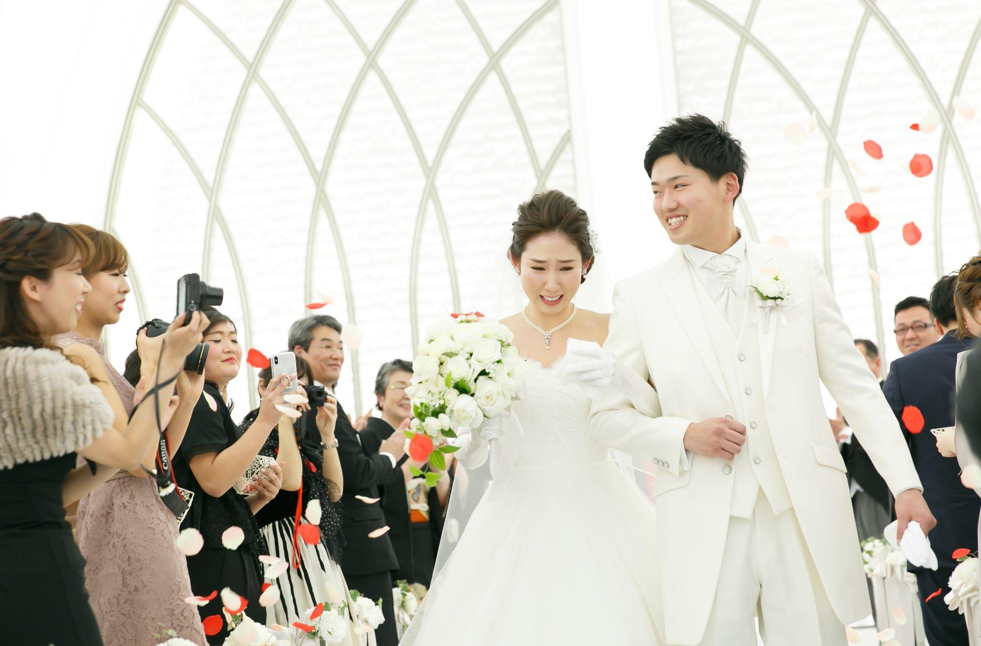笑顔溢れるHappy Wedding～♪の挙式画像