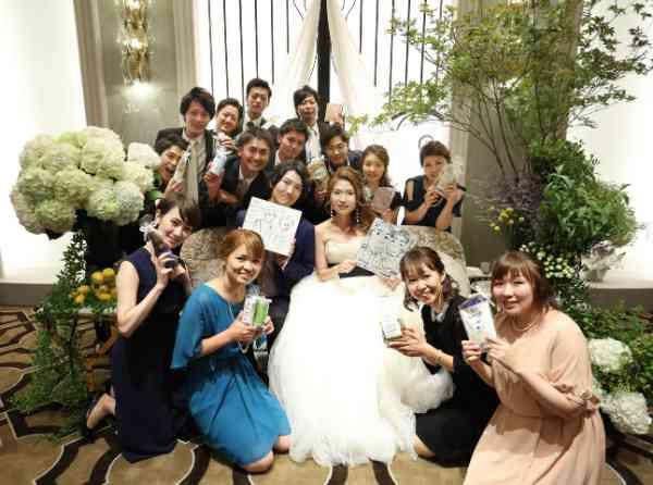 大切なゲストの皆様へ感謝を込めた結婚式の挙式実例画像