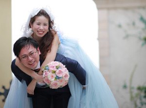 大好きな人とこだわりグッズに囲まれてWEDDINGの挙式実例画像