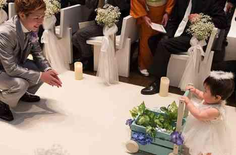 FAMILY　WEDDINGの挙式画像