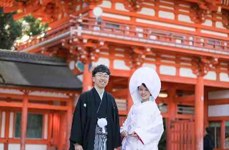 ~下賀茂神社式からの披露宴~の挙式画像